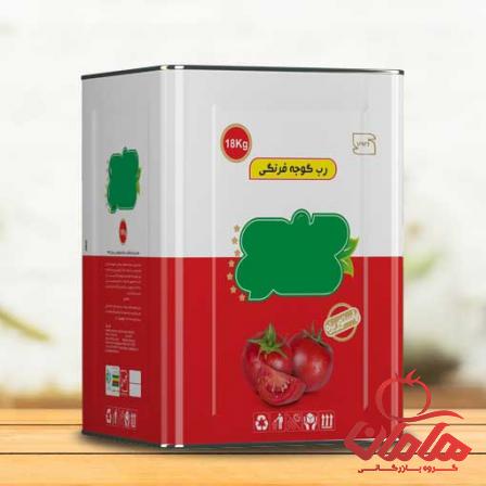 قیمت خرید رب گوجه فرنگی حلب