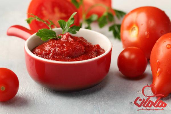  خرید استثنایی رب گوجه فرنگی کارخانه ای با تضمین کیفیت