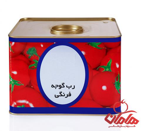 فروش مستقیم رب گوجه 5 کیلویی از بازار تهران