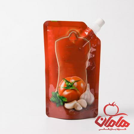 فروش ویژه رب گوجه فرنگی پاکتی با بهترین کیفیت