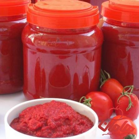 قیمت عمده رب گوجه فرنگی قرمز درجه یک در بازار ایران