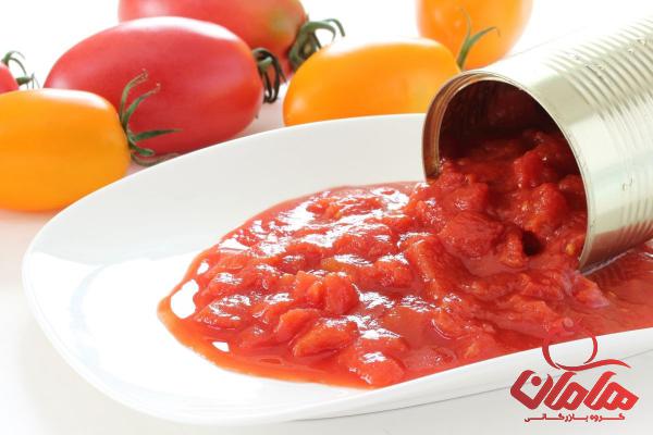 فروشنده برتر رب گوجه فرنگی صادراتی در سطح کشور