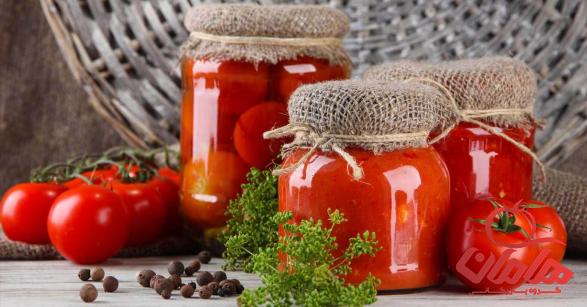 رب گوجه فرنگی خارجی ارگانیک در بسته بندی های متنوع با ارزش غذایی بالا