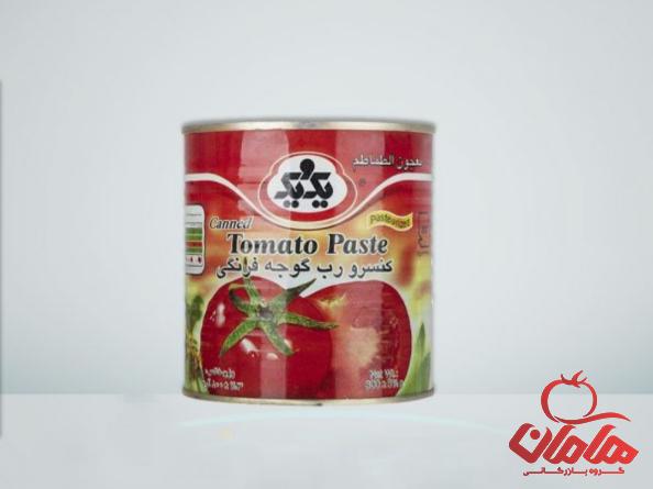 رب گوجه فرنگی یک و یک ۸۰۰ گرمی در بالاترین سطح کیفیت