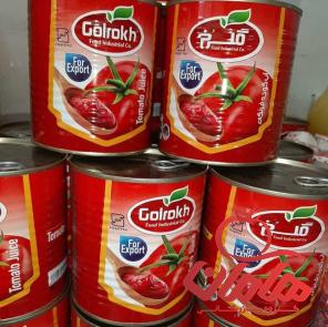 قیمت رب گوجه گلرخ + پخش تولیدی عمده کارخانه