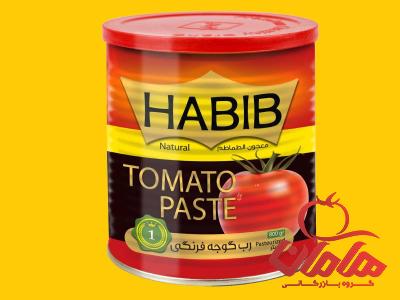 خرید رب گوجه حبیب + قیمت عالی با کیفیت تضمینی