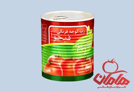 رب گوجه 4کیلویی فیجوا | خرید با قیمت ارزان