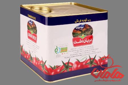 خرید رب گوجه حلب دریان دشت با قیمت استثنایی