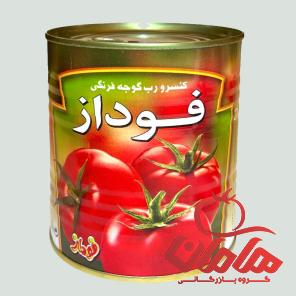 خرید رب گوجه حلبی فوداز + بهترین قیمت